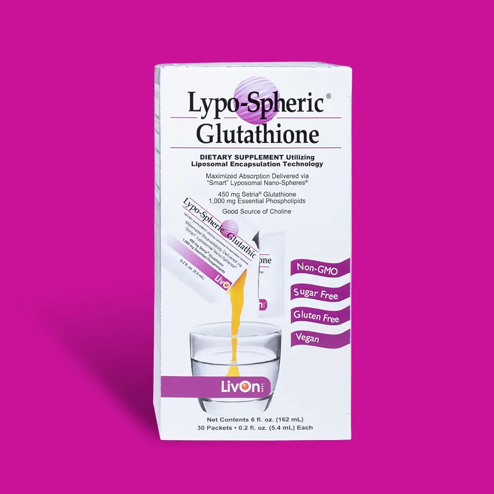 carton of lypo spheric glutathione