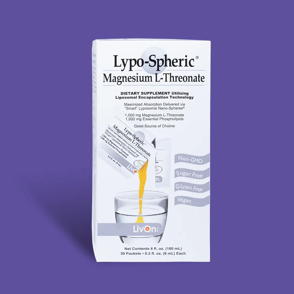 carton of lypo-spheric magnesium l threonate